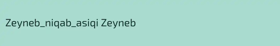Zeyneb_niqab_asiqi Zeyneb